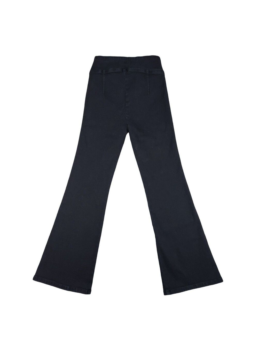 Frame Jet Set Crop Mini Boot Black Pull-on Stretchy Jeans size 0 NWT - Picture 6 of 8